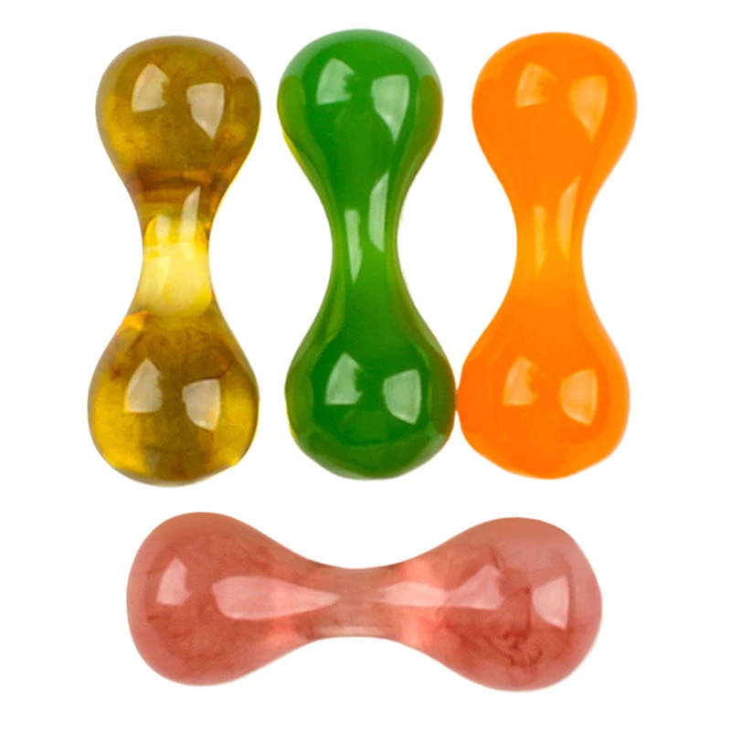 Resin Knucklebone Rotating Fidget Toy Finger Exercise Massage Anti Stress Hand Acupoint Massager Tool