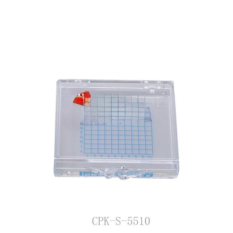 Plastic box self-adsorption jewelry optical protection transparent packaging CPK-S-5510