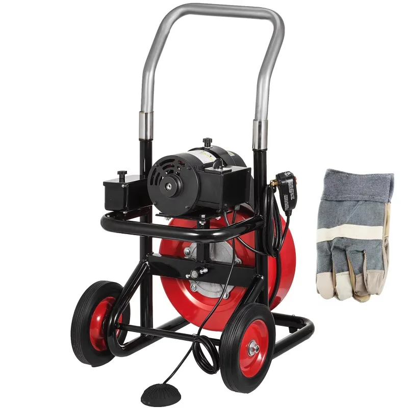 High Pressure Water Jetting Pipe Cleaning Machine Washer and Drain Sewer Cleaning Equipment