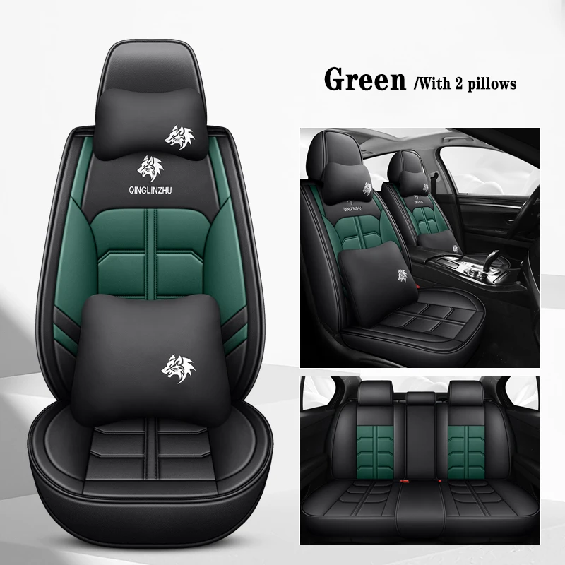 

WZBWZX General leather car seat cover for jeep All Models renegade compass cherokee patriot wrangler Car-Styling car accessories