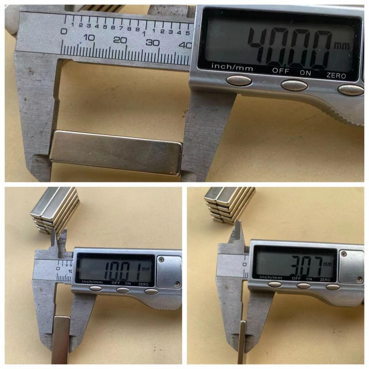 N52  40x10x2  40x10x3  40x10x4  40x10x5  45x11x3 Magnet neodymium Block Motor Generator strong NdfeB Squar Engine Strong Sear