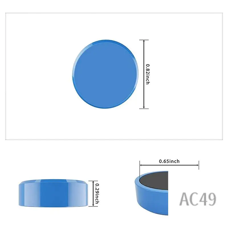 

C9-Pack Of 60 Magnets, Whiteboard Magnets, Magnets For Magnetic Board, Magnets, Fridge, Colourful Round Magnets, Strong