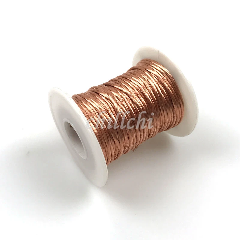100M/Lot 0.1X100 Shares Beam Light Strands Twisted Copper Wire Multi-Strand Litz Round Copper Wire 100M/Lot