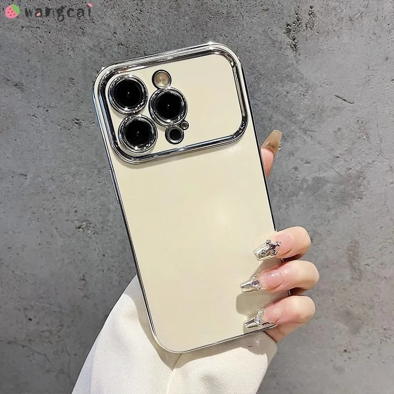 For Realme GT5 Pro GT3 GT2 GT 5G Neo 6 5 SE 240W 3T 2T Flash Explorer Master Phone Case White Plain Simple Luxury Silicone Cover