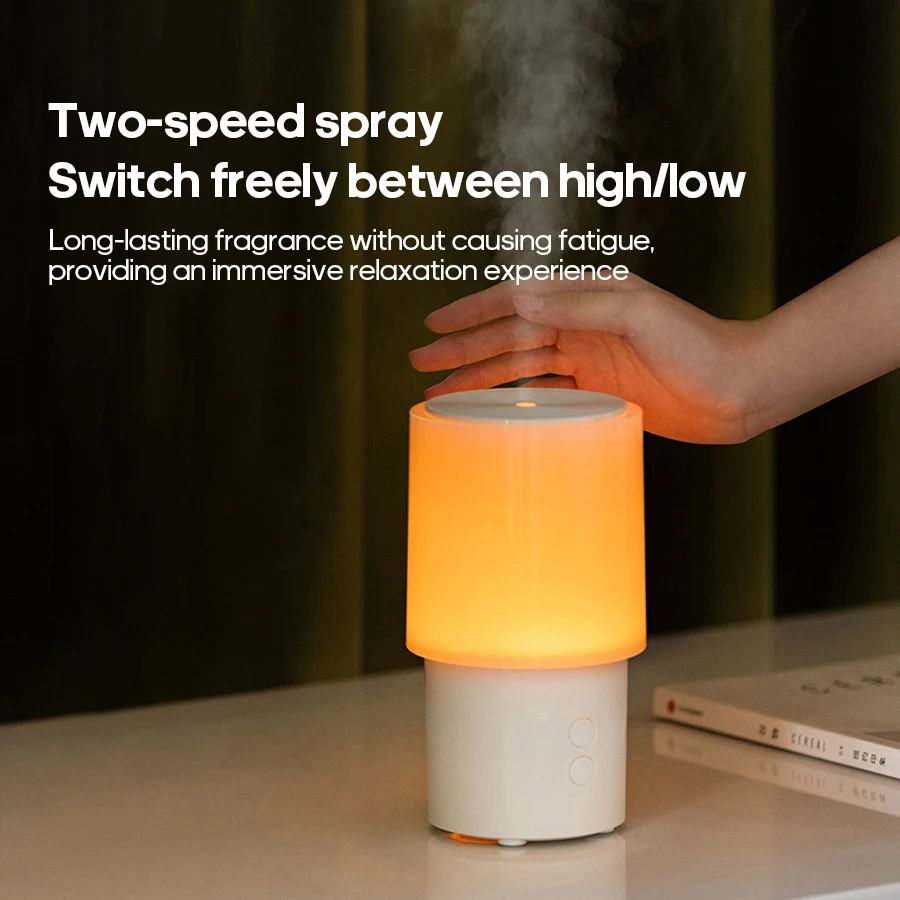AG-H010 Essential Oil Aroma Diffuser Simple Night Light Desktop Mini Air Humidifier 140ml Aromatherapy Machine Hotel Home Gifts