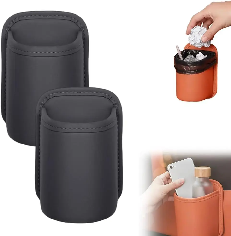 Universal Car Door Cup Holder Box Back Clip Design Drink Rack Storage Bin Car Seat Back Water Cup Box Organizer Pocket