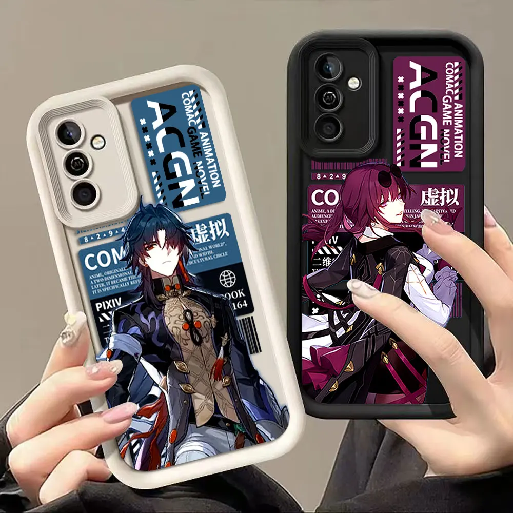 Phone Case For Samsung A07 A24 A34 A30 A50 A70 A03S A04 A05S A06 A10 A12 M36 M54 NOTE 20 Cover Genshin Yinyue Honkai Star Rail