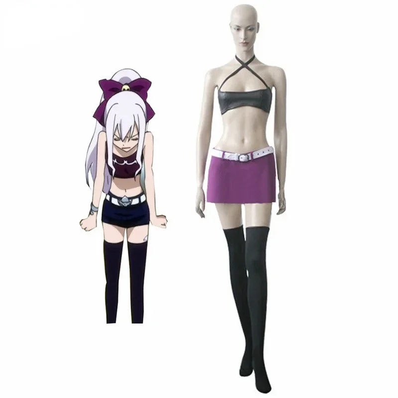 Fairy Tail Mirajane Strauss Musical Halloween Women Party Cosplay Costumes