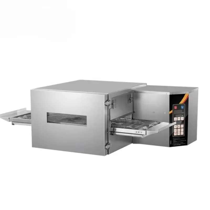 CE Approved Industrial Electric Convection Conveyor Pizza Oven for Commercial Baking