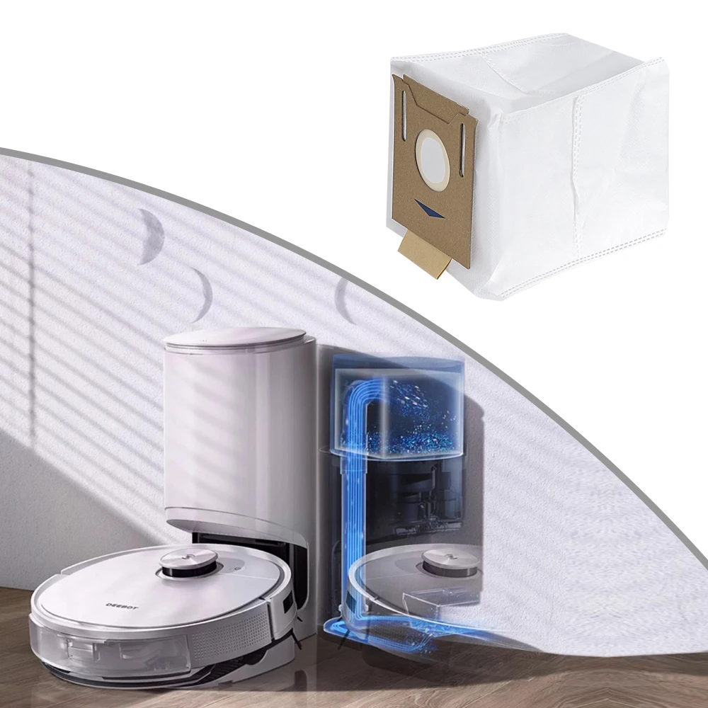 Accessori per aspirapolvere per ECOVACS Deebot T8 AIVI/T8 PURE T9 AIVI N8 Pro Spazzola laterale, Spazzola principale, Filtro, Sacchetto per la polvere, Filtro HEPA