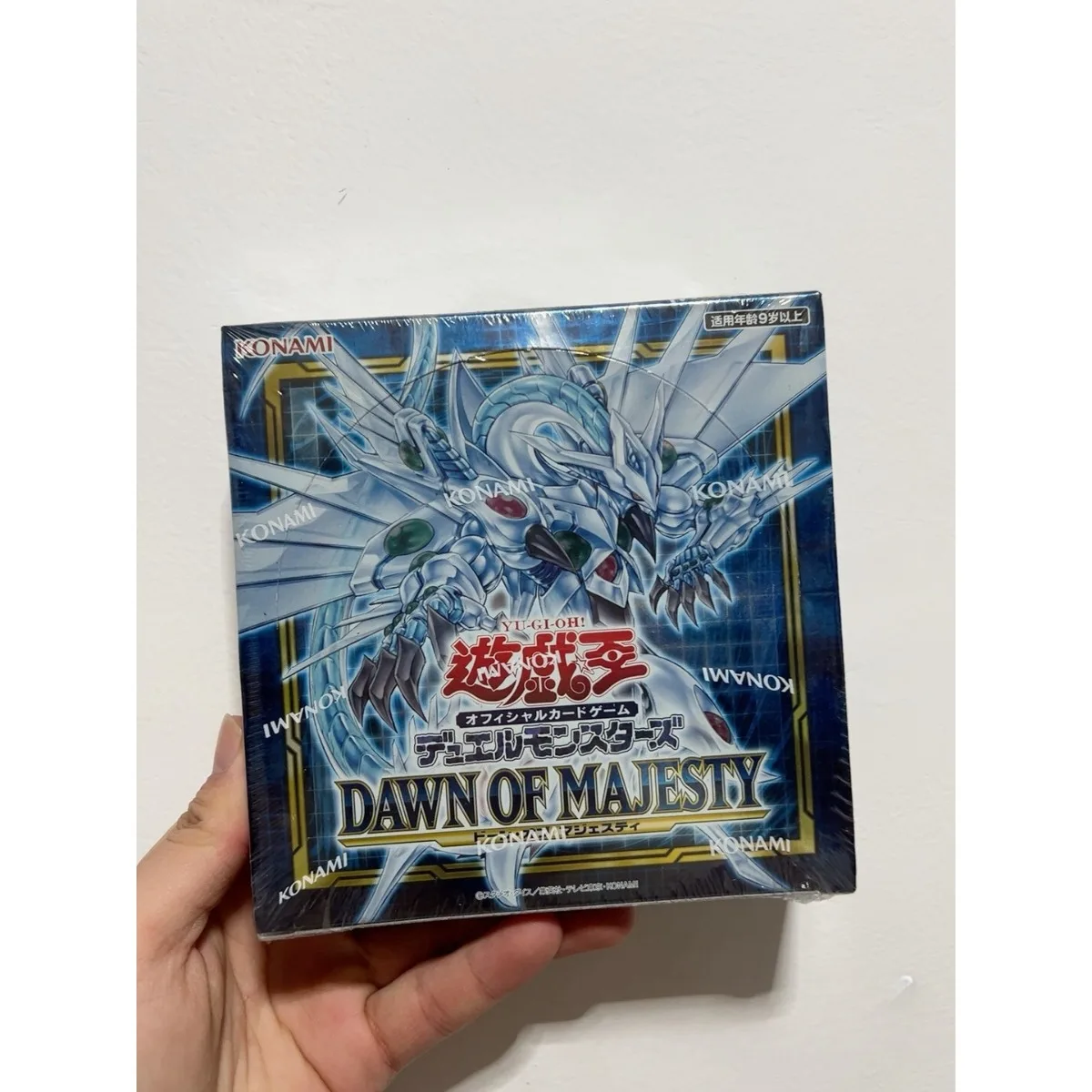 

Yugioh Konami Official Box Dawn of Majesty Booster Box Japanese 1st Edition Brand New Factory Sealed