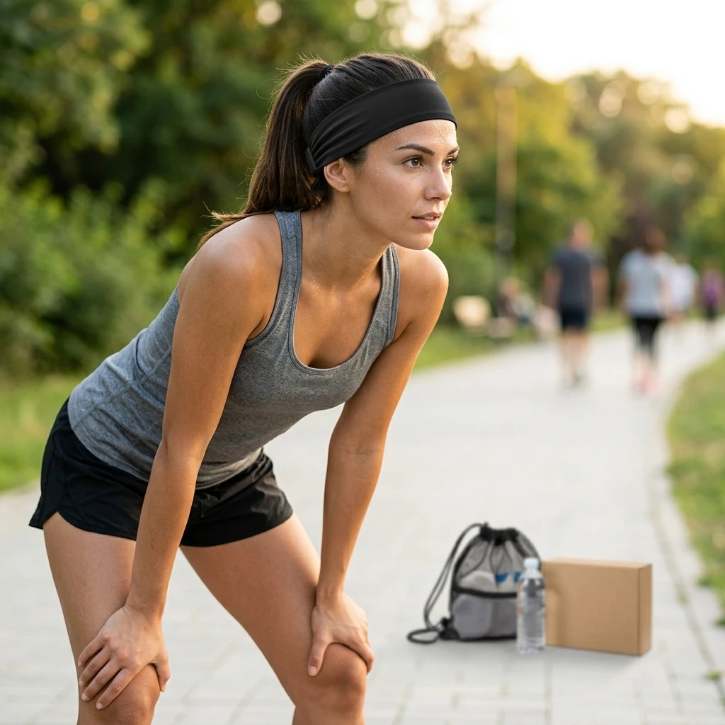 Running Gear Headband - Breathable Sports Headband Moisture Wicking Quick