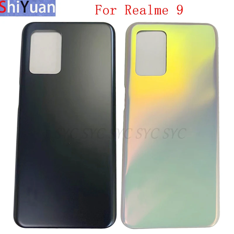 

Back Battery Cover Rear Door Panel Housing Case For Realme 9 Battery Cover with Logo Replacement Parts