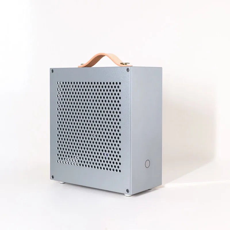 Power Supply Half-height Knife Card Mini Chassis, Soft Routing, Aluminum Alloy