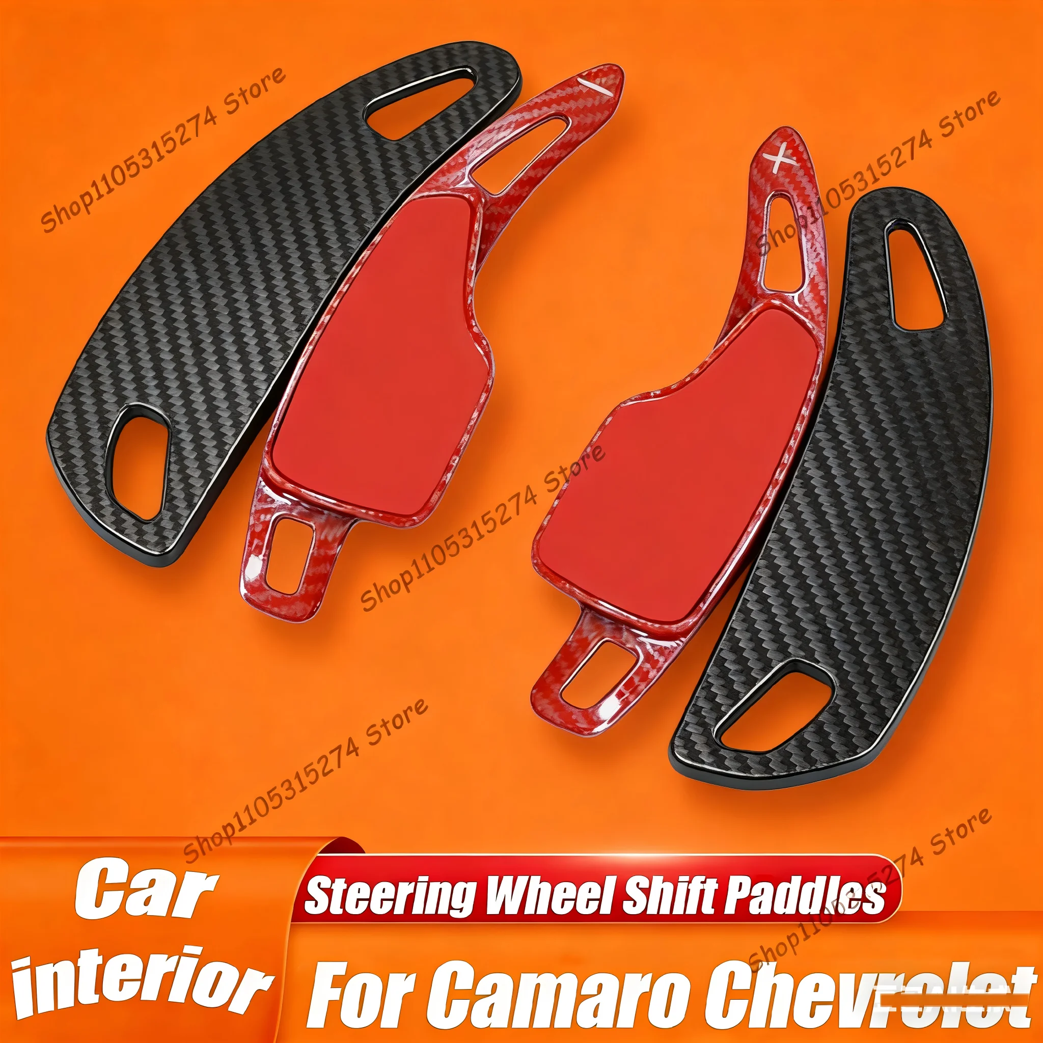 

Steering Wheel Shift Paddles for Camaro Chevrolet Corvette C7 Wasp Car Steering Wheel Accessories