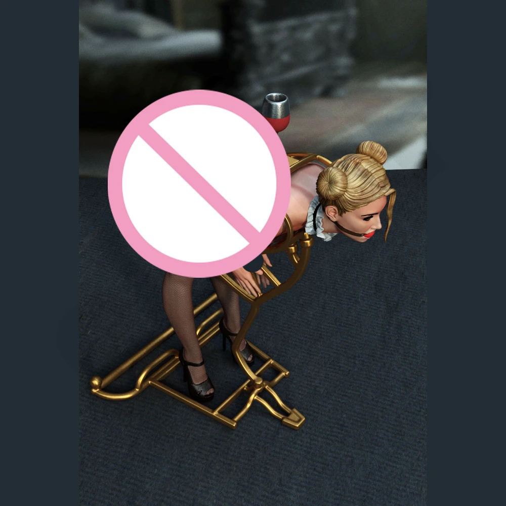 1/24 NSFW Meid Sexy Meisje Hars Beeldje Speelgoed Ongeverfd GK Pop Ongemonteerd 3D Print Assembly Miniatuur Reductie Standbeeld Speelgoed