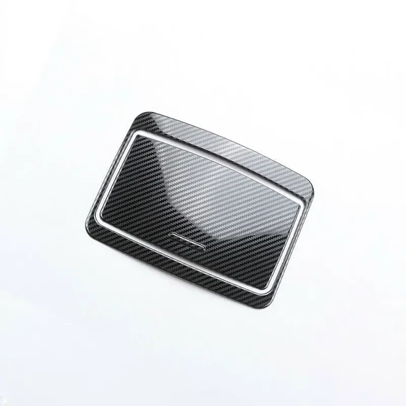 FOR Honda Accord 8th 2008 2009 2010 2011 2012 carbon fiber steel inner rear water cup trim 1pcs