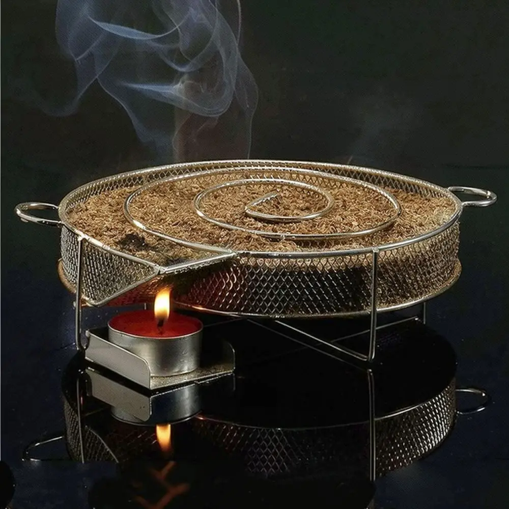 Professional Cold Smoke Generator For BBQ Grill Stainless Steel Smoker Box Outdoor Cooking Meat Fish Gadget