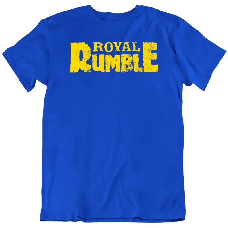 Cool Retro Royal Rumble Distressed T Shirt