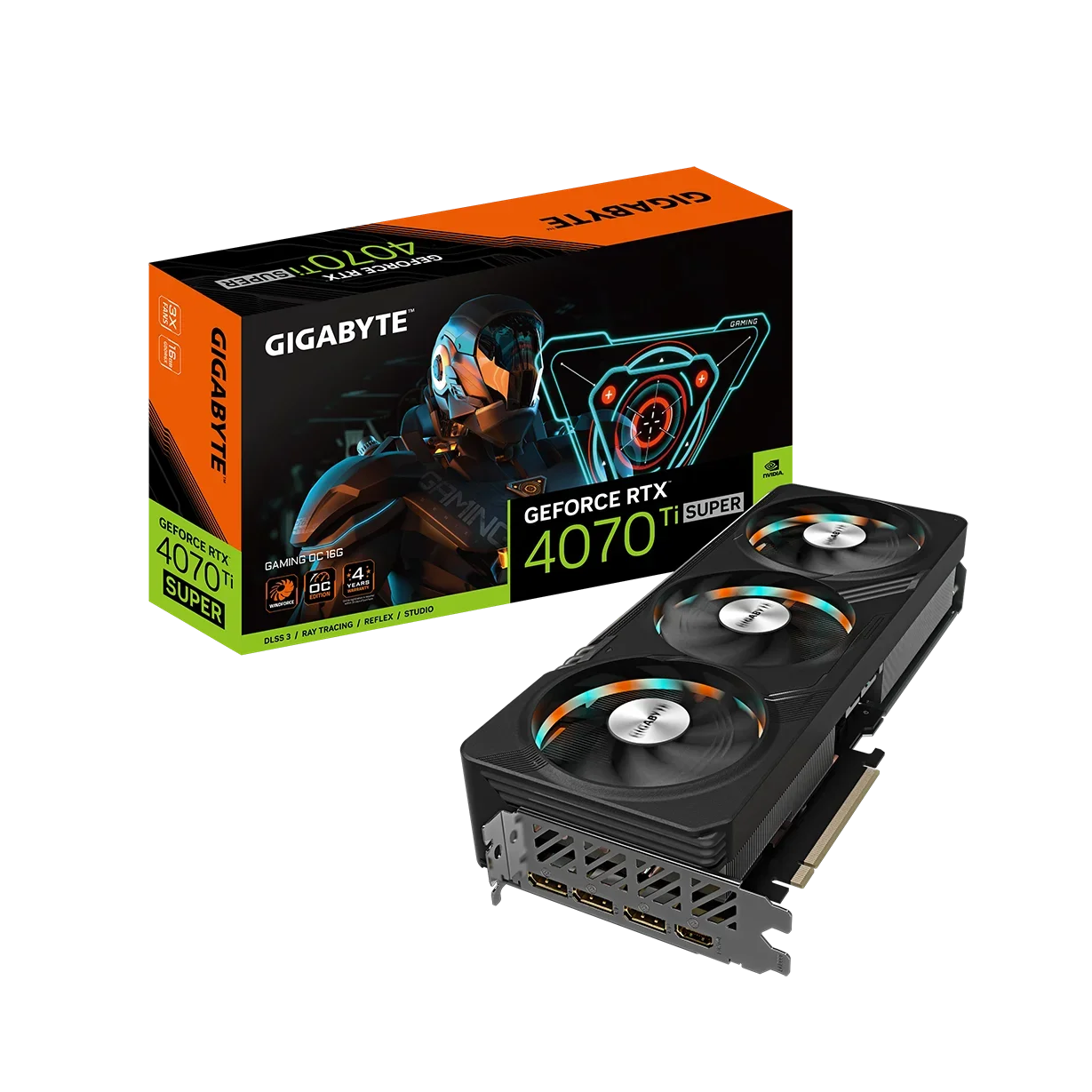 

2024 New RTX 4070 Ti SUPER 16G GAMING OC Gaming Video Cards Gaming GPU RTX 4070 Super