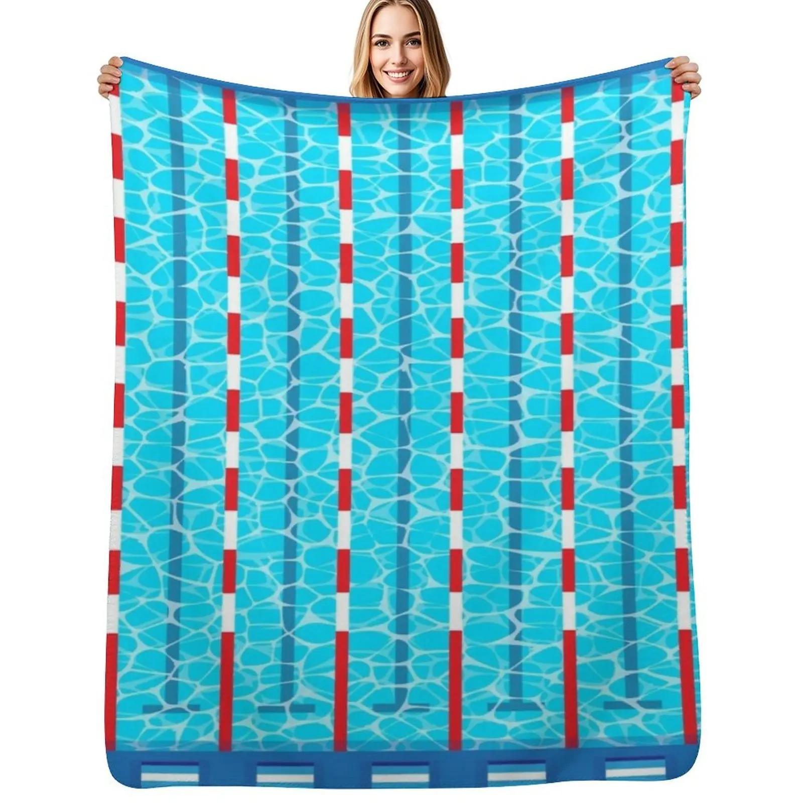 

swimming pool v2 Throw Blanket Quilt christmas gifts Giant Sofa Weighted Blankets
