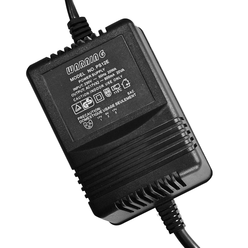 Audio Mixing Console Mixer Voeding AC Adapter 17V 420mA Universele stekker 3-Pin Ronde Connector voor Mixer accessoires