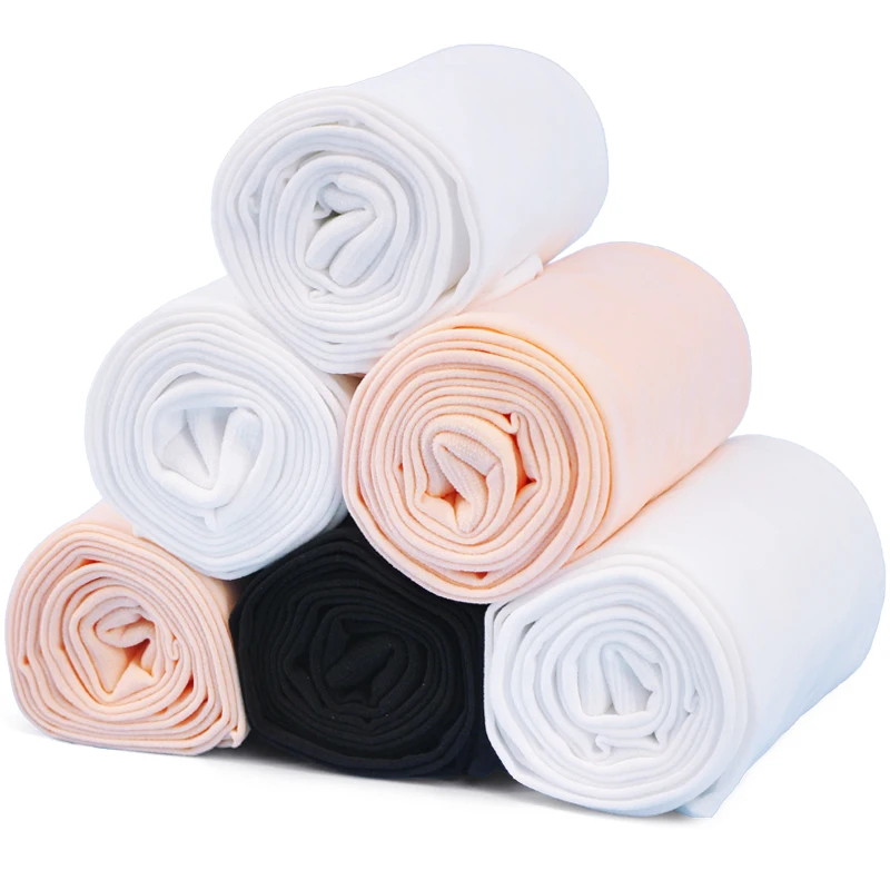 Ivoogle Collant da danza classica per ragazze da donna Leggings in microfibra senza cuciture con piedi 80D 90D Calze da balletcore in beige Nero Bianco