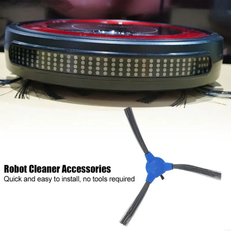 8PCS แปรงด้านข้างหุ่นยนต์เครื่องดูดฝุ่นเครื่องดูดฝุ่นชิ้นส่วนอุปกรณ์การเปลี่ยนหุ่นยนต์ตัวกวาดตัวกวาด N58D