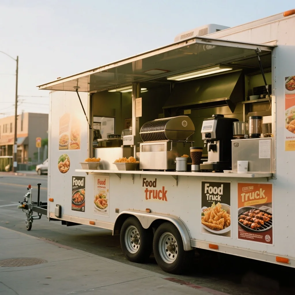 Mobil Restaurant Remorque Food Mobile Beverage Trailer New Food Truck Business Trailer Custom Crepe Pizza Burger Food Truck