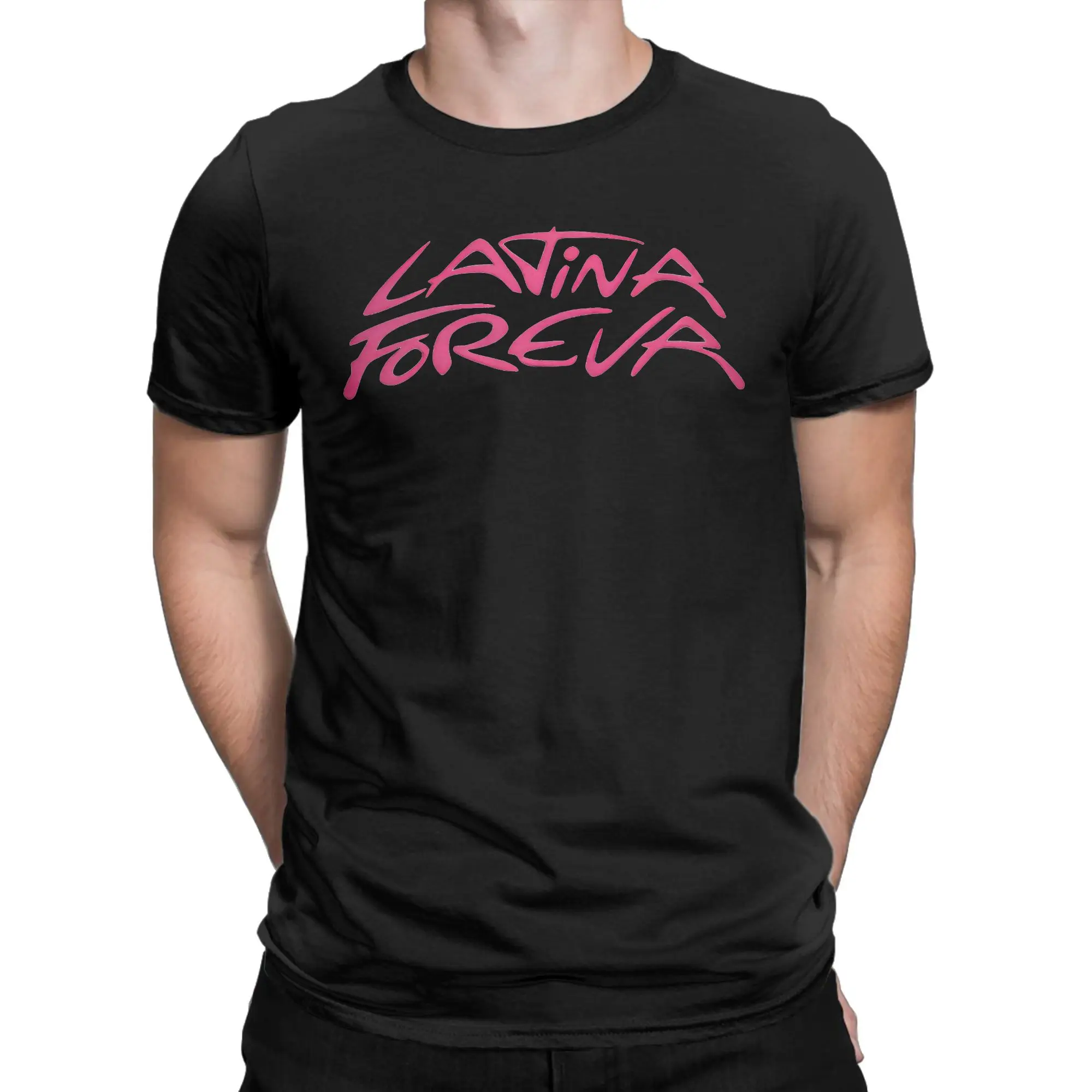 

Graphic Printing Karol G 2025 New LATINA FOREVA T Shirt for Men Women Pure Cotton Tee Shirt Short Sleeve Clothing