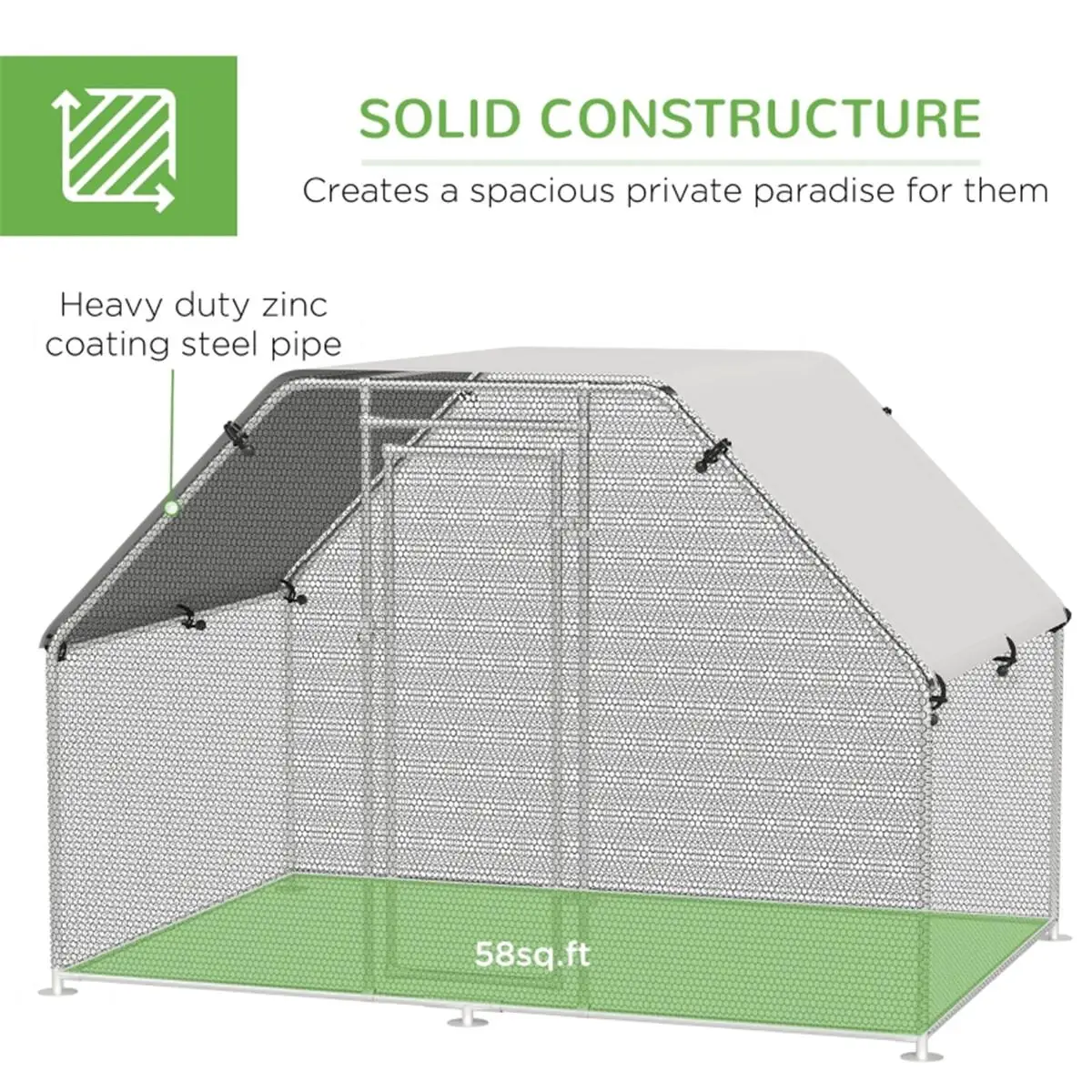 Premium Chicken Coop - Easy Assembly & Durable Design, Fast Shipping (Not Sold at)