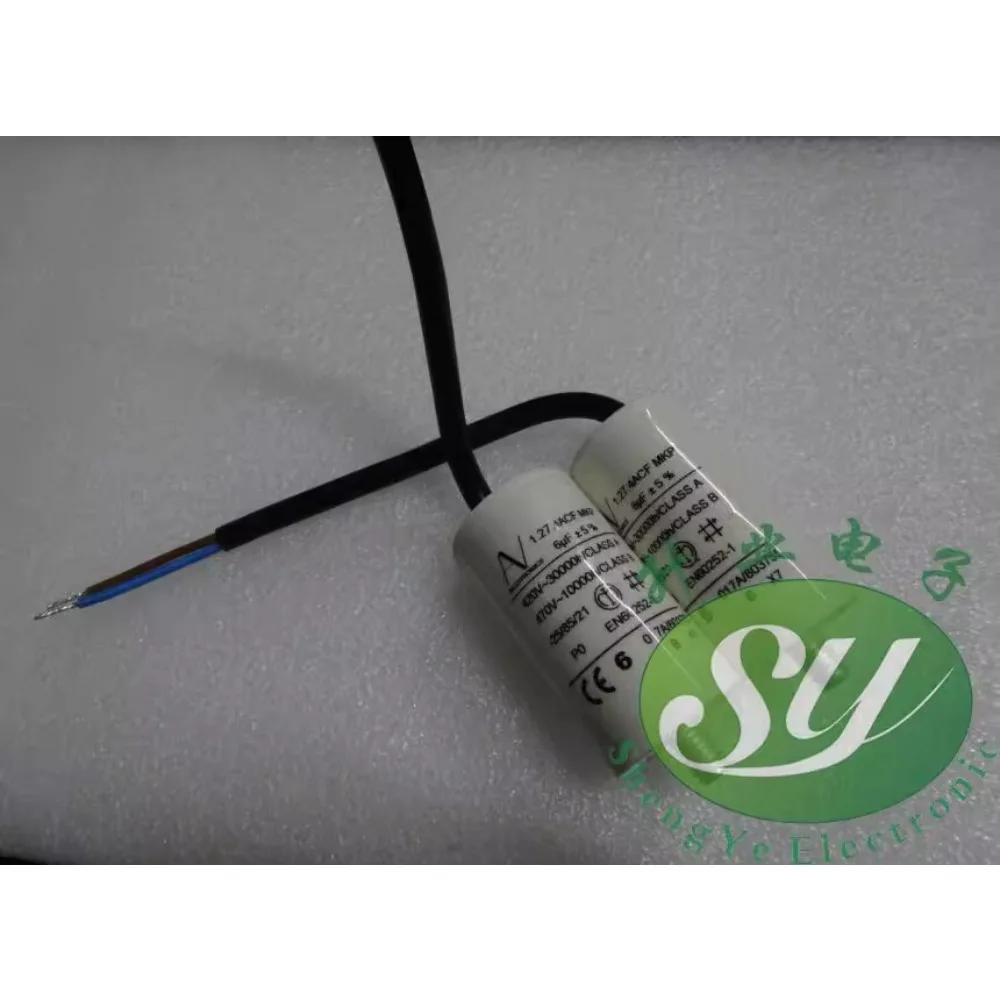 

AV Arcotronics MKP 6.0UF 420VAC-470VAC 1.27.4ACF New Starting Capacitor (Diameter 30mm)