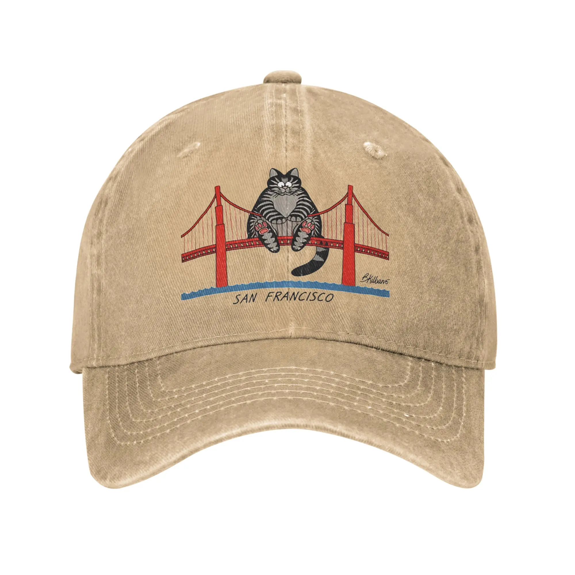 Cat San Francisco Shirt B Kilban As Worn By Ryan Gosling In Project Hail Mary Casual Baseball Cap For Men Fishing Trucker Hat