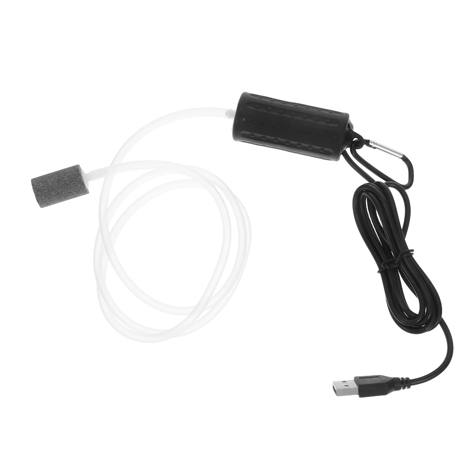 

Quiet Oil-Free USB Aquarium Air Pump Fish Tank Oxygen Aerator Multi-Level Muffler Low Noise High Performance Small Medium Tanks