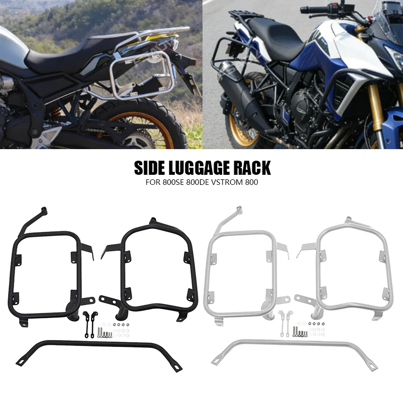 

For Suzuki V-Strom 800SE Pannier Top Case Bracket Toolbox Support Saddlebag Holder 800DE VStrom 800 2022-2025 2024 Luggage Rack