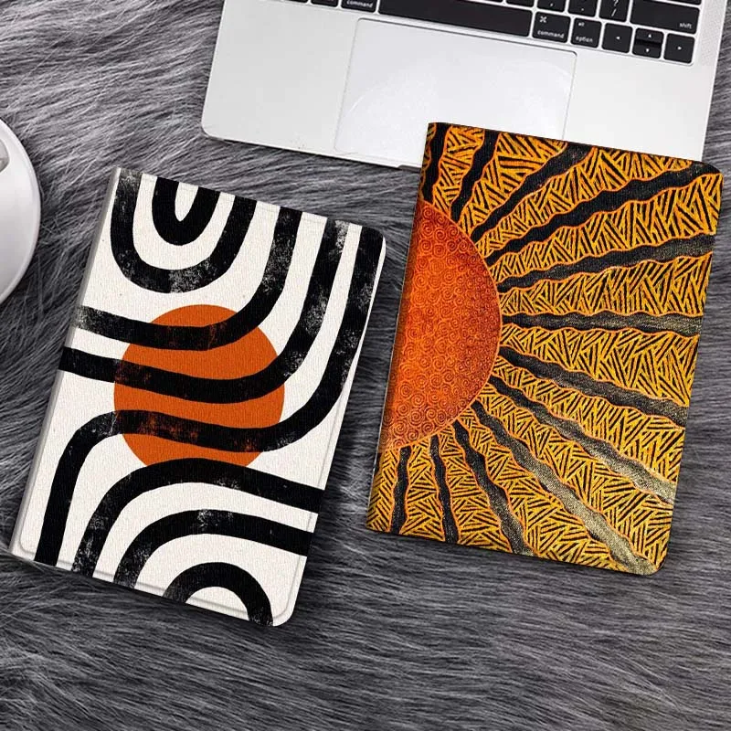 

Black Curves Orange Sun Gift Tablet Case For Samsung Tab Galaxy S6 S11 A A7 A8 A9 A11 10.1 10.4 10.5 Plus Lite
