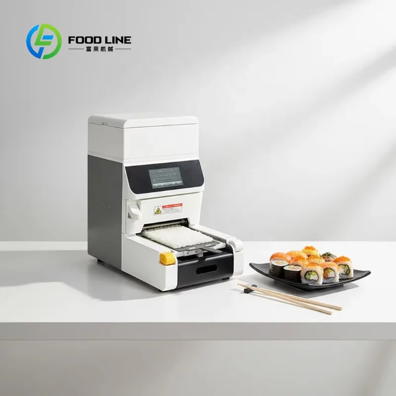 Customized sushi rice dispenser automatic rice spreading machine commercial use for catering business sushi shop high efficiency