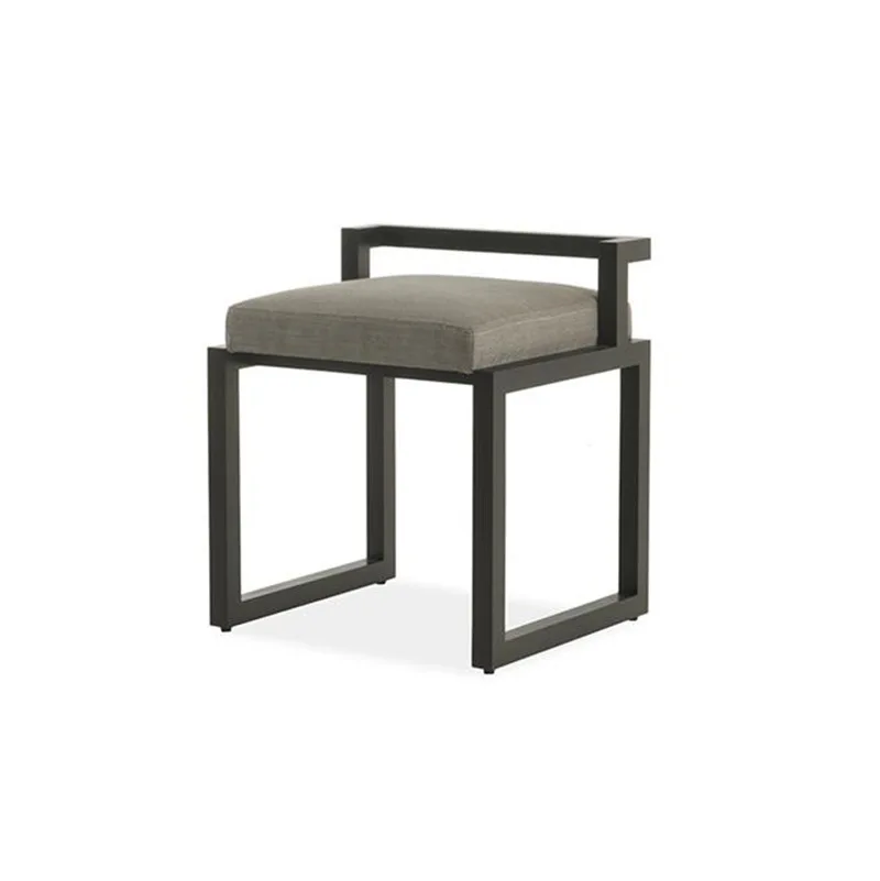 Living room household strong and durable door solid wood store fitting room low stool
