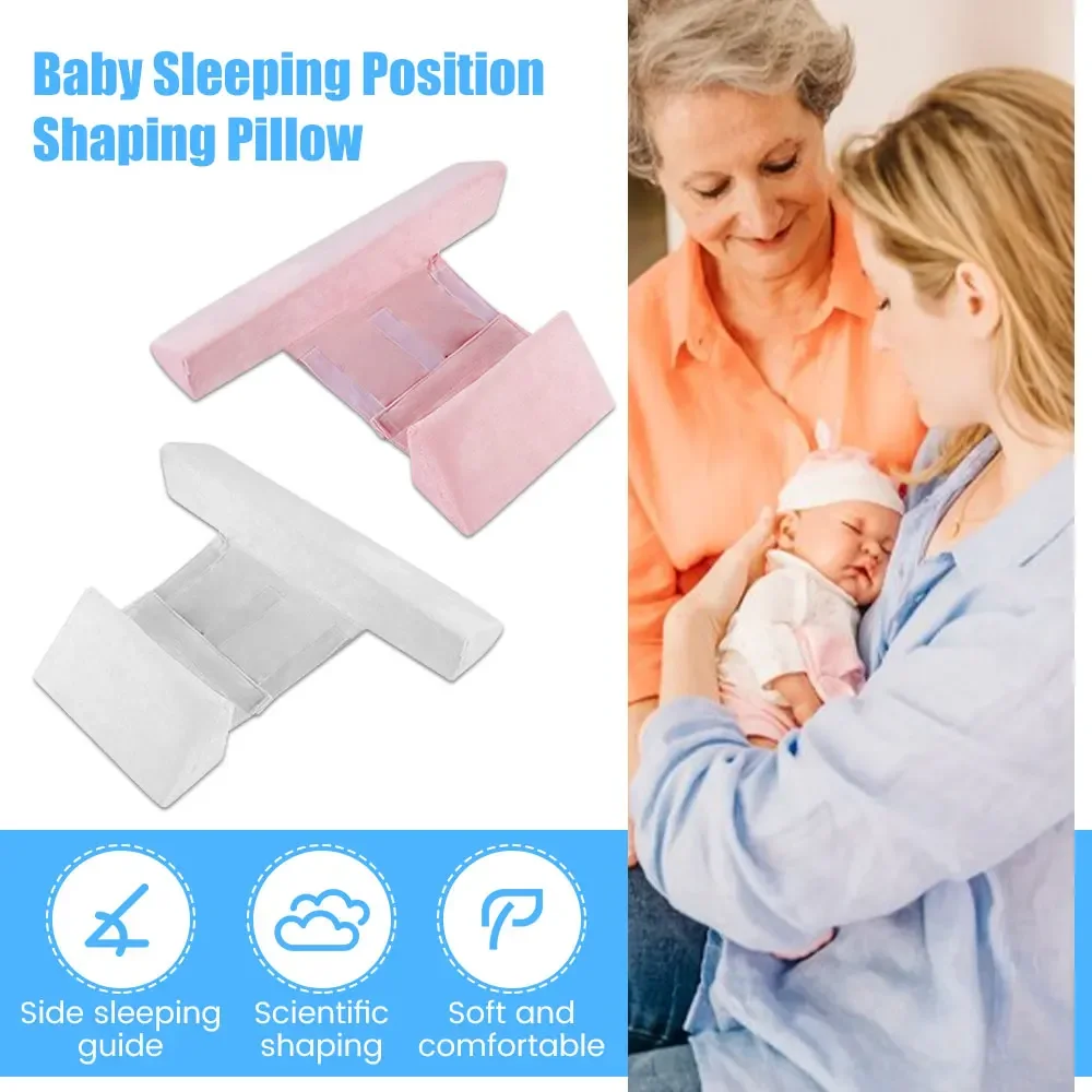 Baby Shaping Pillow Newborns Anti-biased Head Sleep Positioning Pad Anti Roll Anti Flat Travel Pillows Infant Breathable Mattres