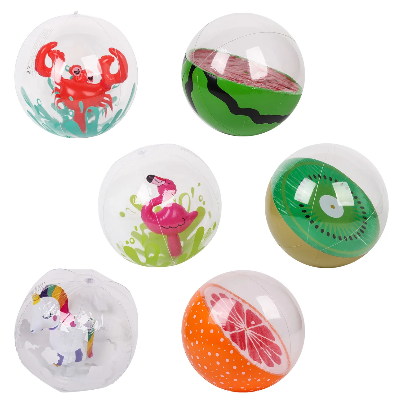 1 pelota de playa con diseño de flamenco, juguete para piscina, hecho de PVC, inflable, accesorios para piscina