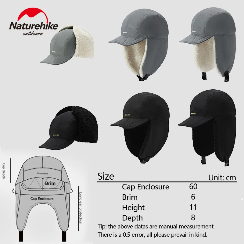 

Naturehike зимняя шапка для кемпинга берберская флисовая Летающая шапка теплая шлем летчика-Авиатор теплая искусственная овечья шапка для женщин и мужчин для пеших прогулок