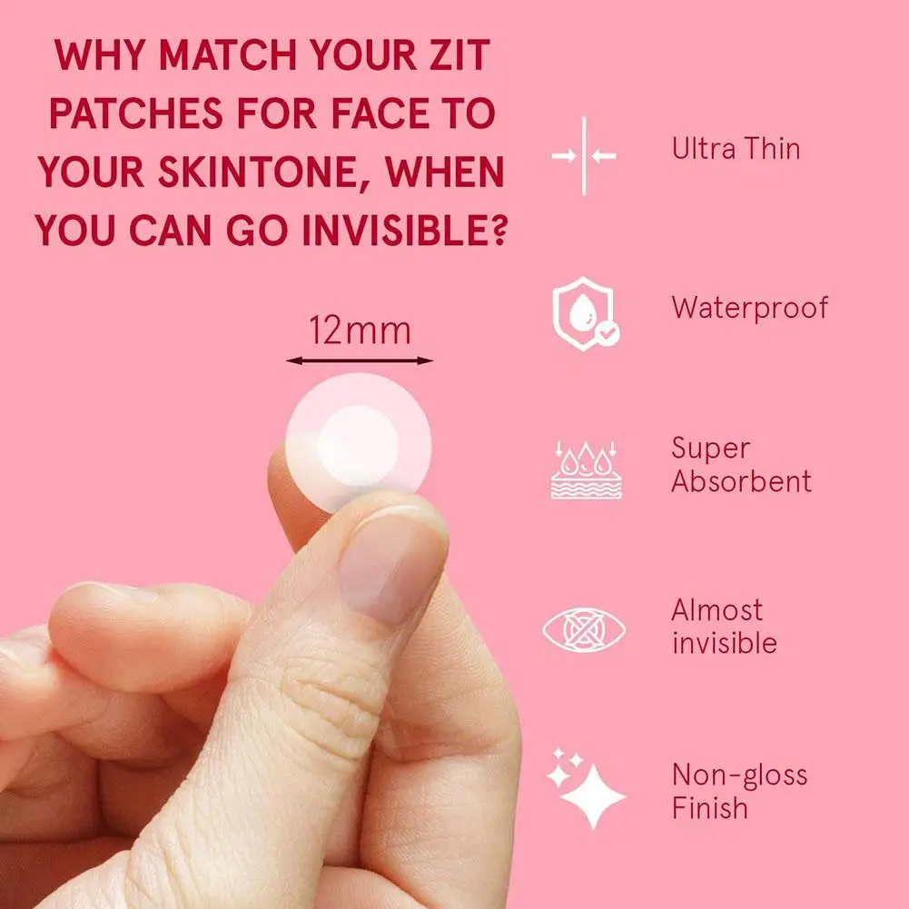 Invisible Acne Mask Pimple Patch Waterproof Acne Treatment Pimple Stickers T Acne Remover Facial Mask Skin Care