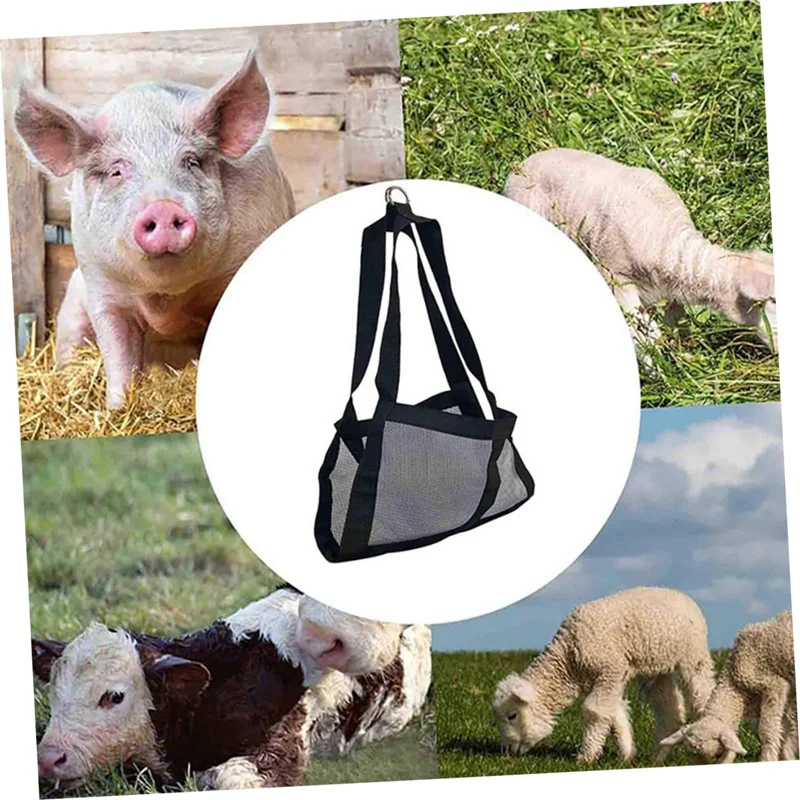 Calf Sling for Weighing Animals Calf Scale Hanging Weight Scale Sling with Adjustable Straps for Weighing Calves Lambs Goat Baby