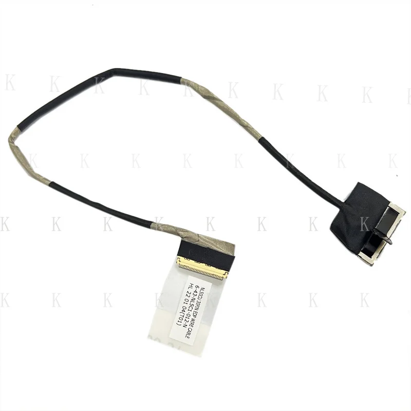 C  FOR 30pin LCD Video Display Screen Cable For CLEVO NL50CU WIRE 6-43-NL5C1-012-N