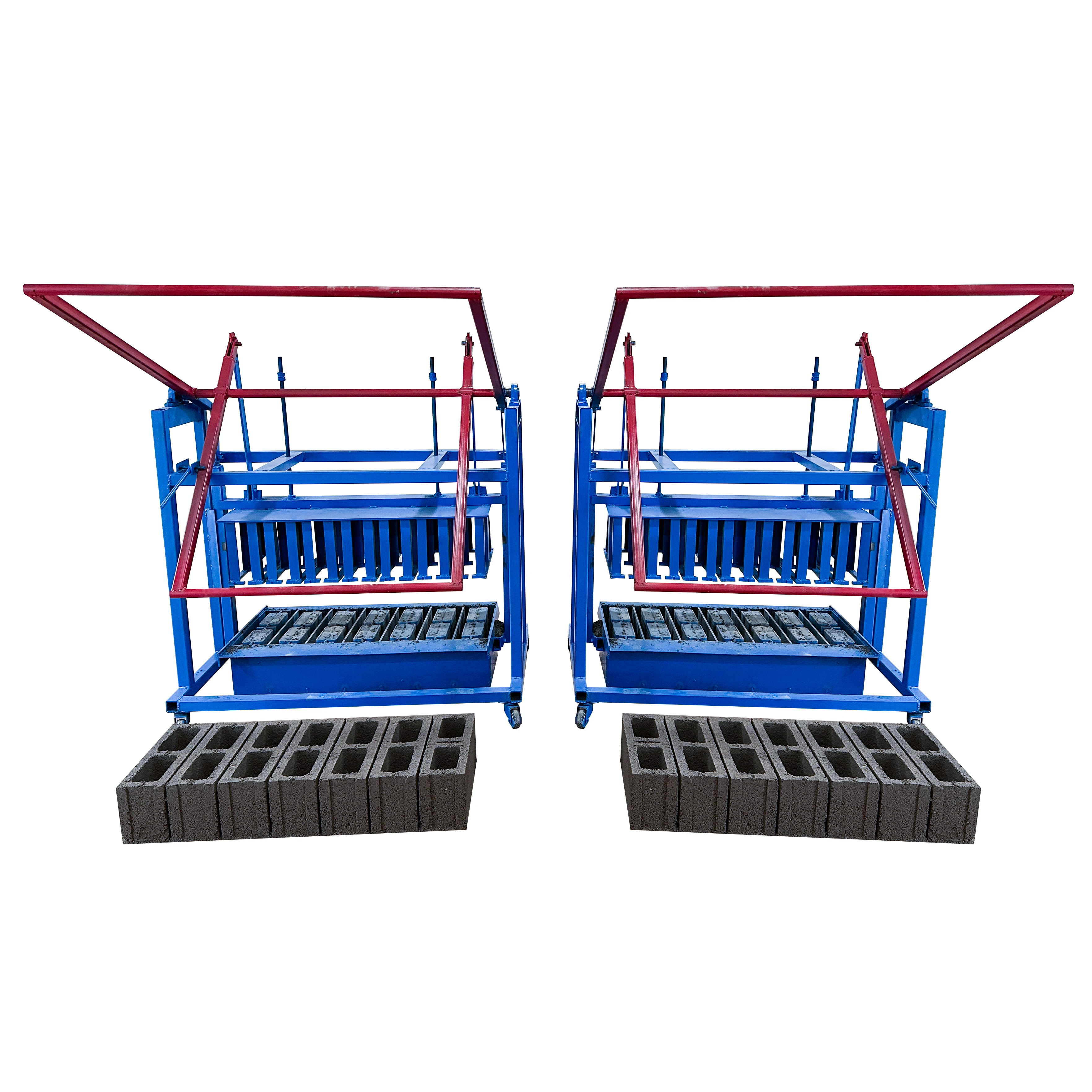 Concrete Cement Brick Making Machine Plastic Waste Processor Manufactured in China