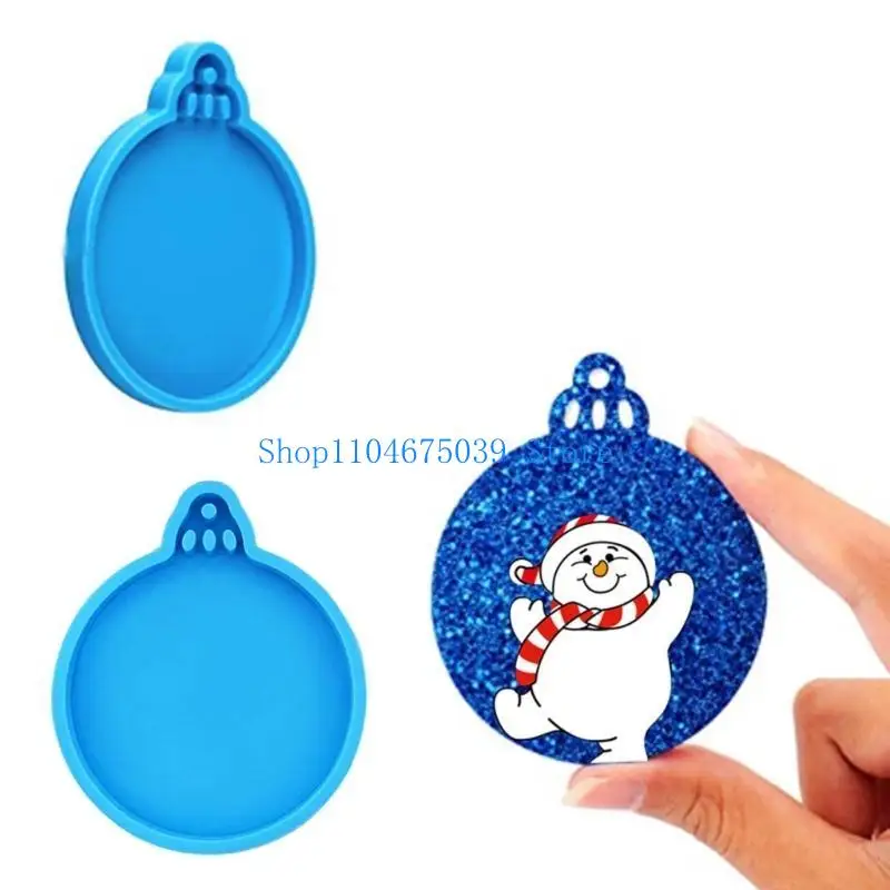 

5ASD Многофункциональная силиконовая плесень белая/синяя пустая круглая эпозия