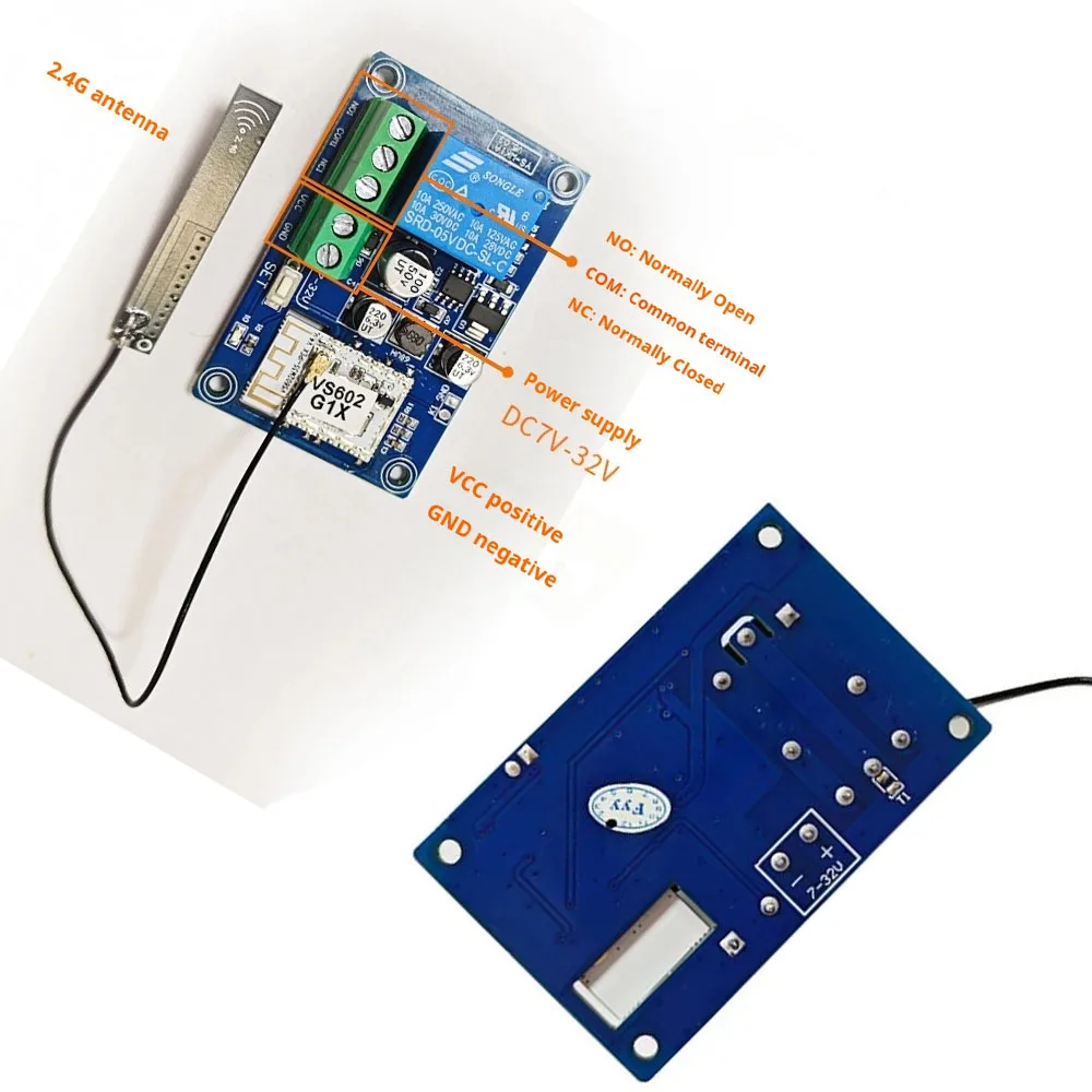 

1 Channel DC7-32V Smart Home Access Control Relay Module Ewelink WiFi Remote Control Switch Bluetooth-compatible Relay Module