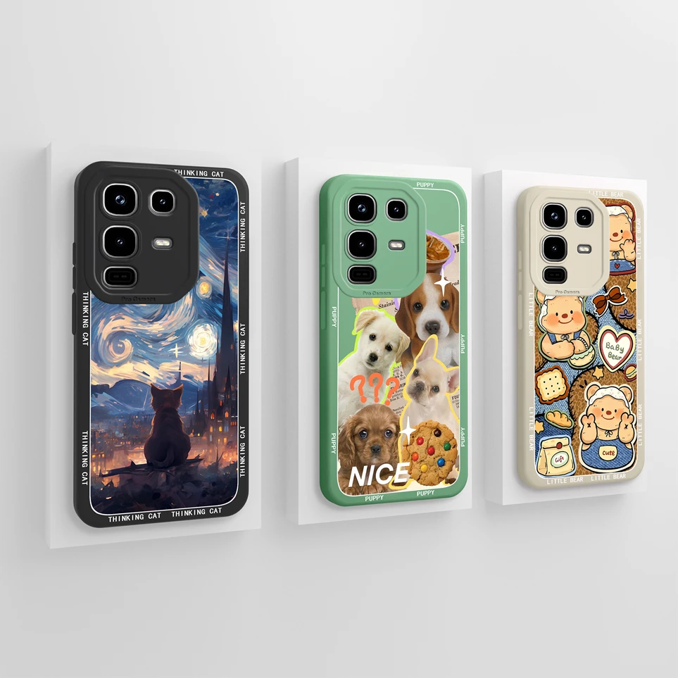 حافظات لهاتف انفينيكس نوت 50 50x 50Pro 50Pro + Funda فراشة غطاء خلفي من السيليكون الناعم المقاوم للصدمات لهاتف نوت 50x كوكه 50 برو كاركاس #2