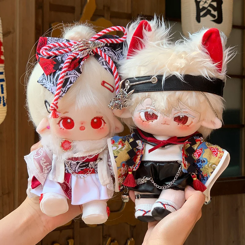 Japoński Hyakkiyakou Retro Kimono szlafrok kostium dla 20cm bez atrybutu pluszowa lalka element ubioru odzież stroje Cosplay prezent