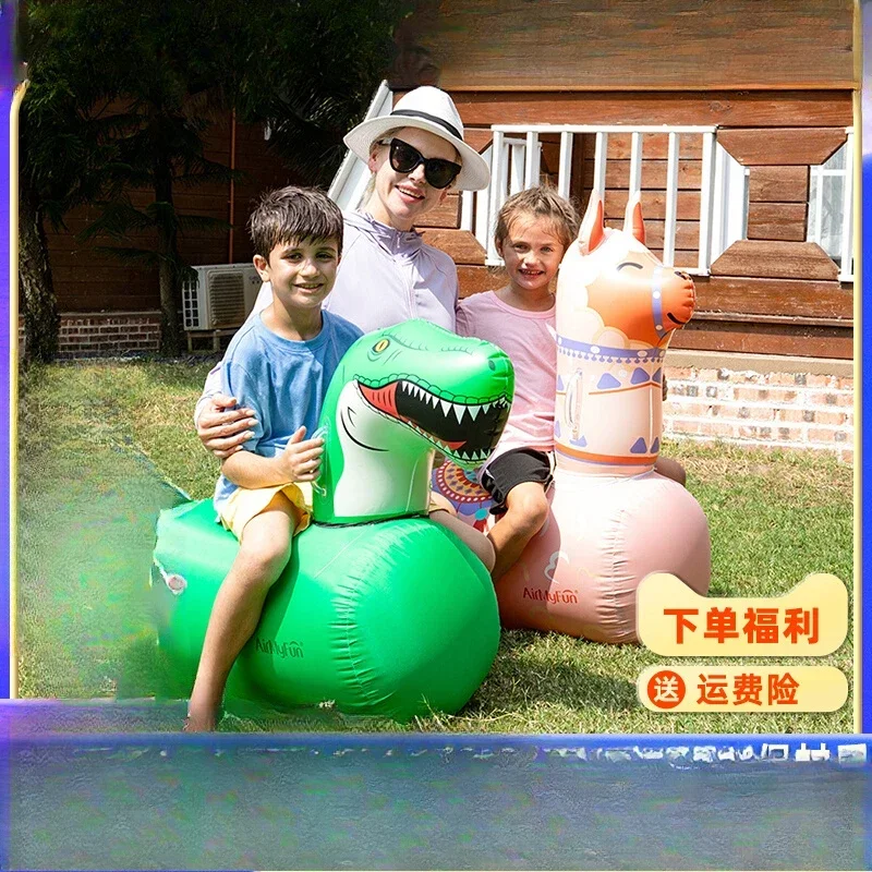

Inflatable vault baby baby anti-drop enlarged thickened shaking can sit Trojan children's toys